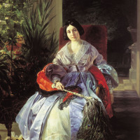 Портрет светлейшей княгини Елизаветы Павловны Салтыковой.