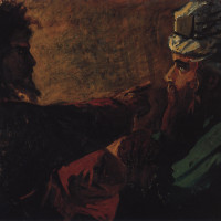 Христос и Никодим. 