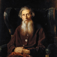 Портрет писателя Владимира Ивановича Даля.
