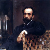 Портрет художника И. Левитана