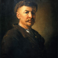 Портрет украинского крестьянина .