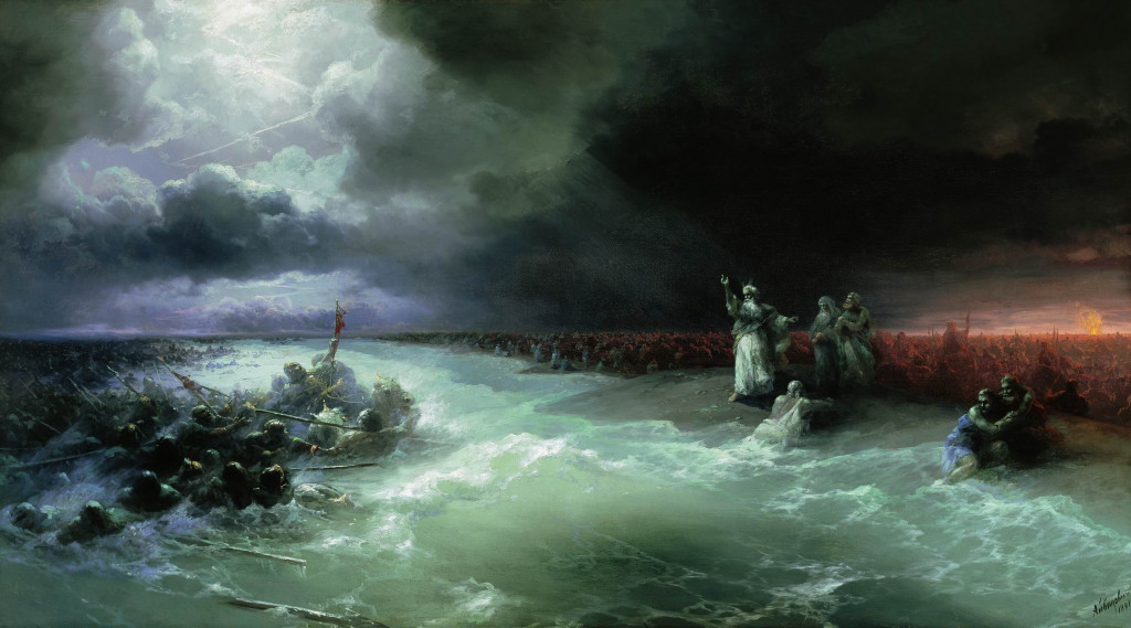 Переход евреев через Красное море. 