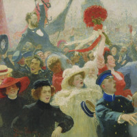 Манифестация. 17 октября 1905 года