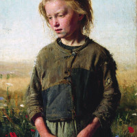 Нищая (Девочка-рыбачка). Вёль.