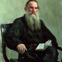 Портрет писателя Л.Н.Толстого