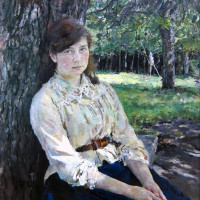 Валентин Серов. Девушка, освещенная солнцем (Портрет М.Я.Симонович)