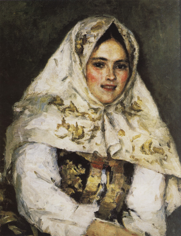 Сибирская красавица. Портрет Е. А. Рачковской