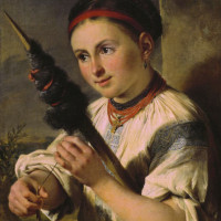 Пряха. 